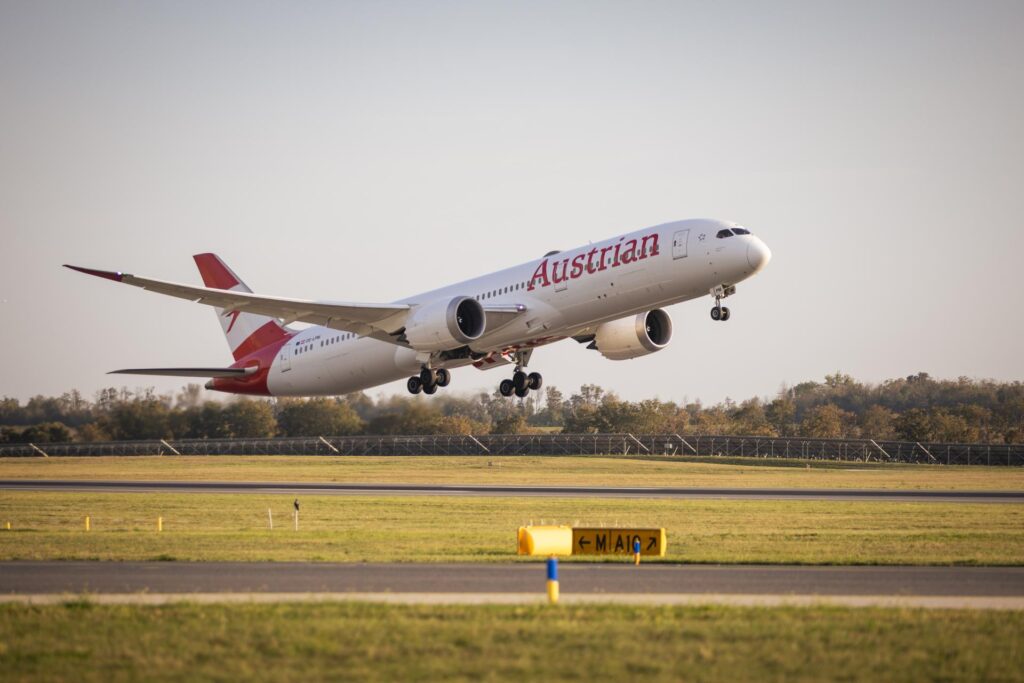 B787 Take off